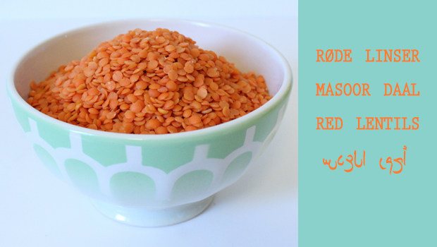 Rød linseret aka masoor daal