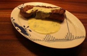 Bøf med sauce bearnaise