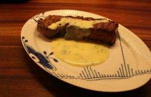 Bøf med sauce bearnaise