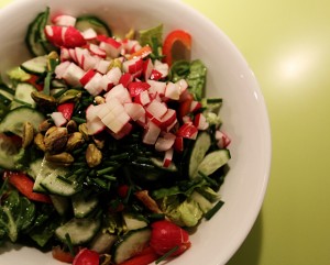 Makrelsalat - en grøn en af slagsen