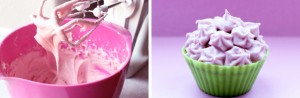 Hindbær cupcakes med hvid chokolade